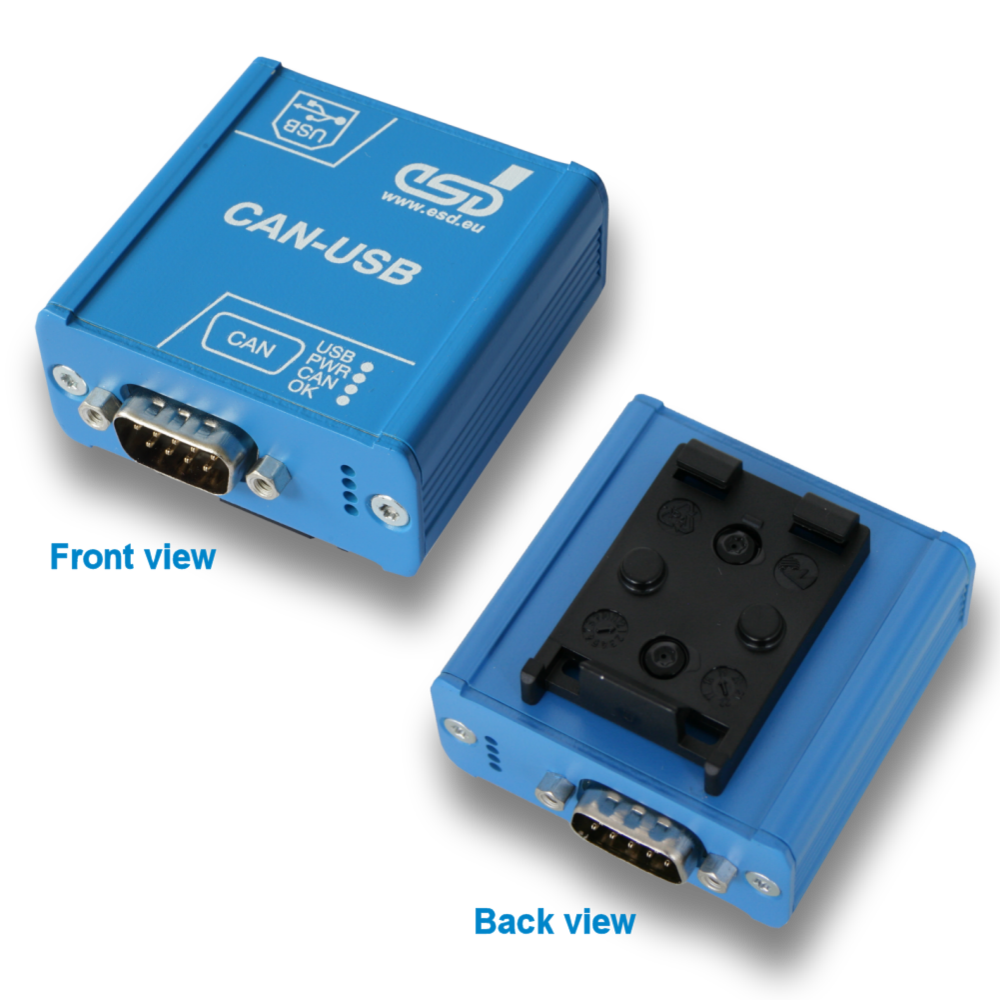 CAN-USB/2-DINrail