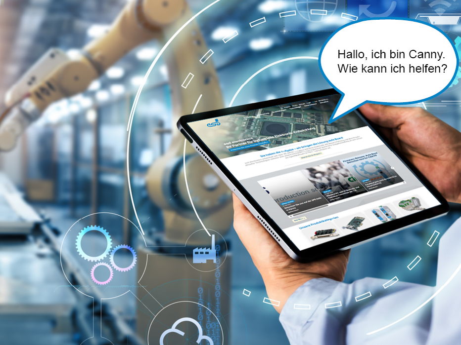 Neuer Chat-Assistent "Canny" auf unserer Website
