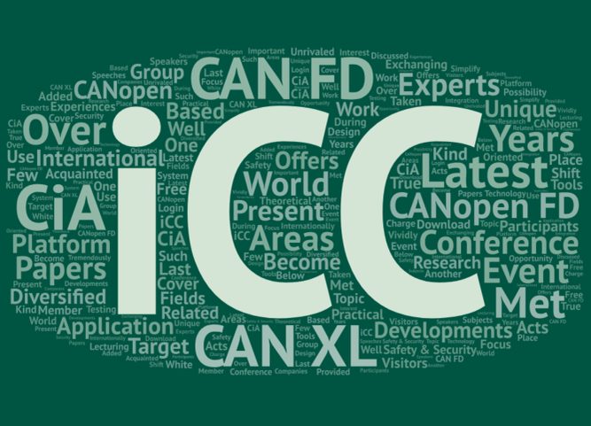 iCC - international CAN Conference Bild