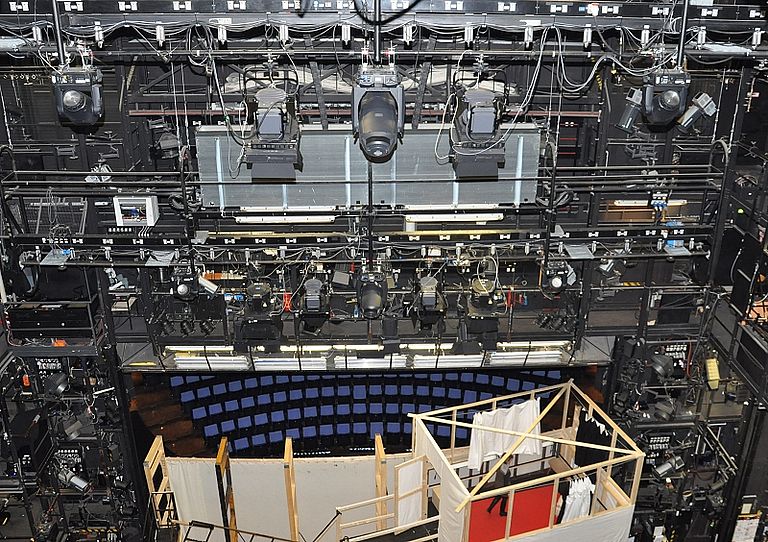 Bühnentechnische Anlagen unseres Kunden Theatertechnische Systeme TTS